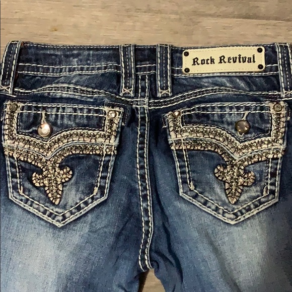 Boot Cut Rock Revival Jeans - Picture 2 of 5